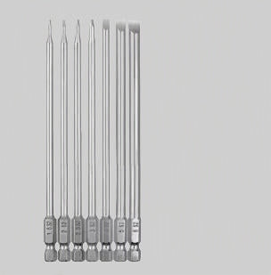 7 embouts 1 quart de pouces tournevis adaptateur 6.35 mm