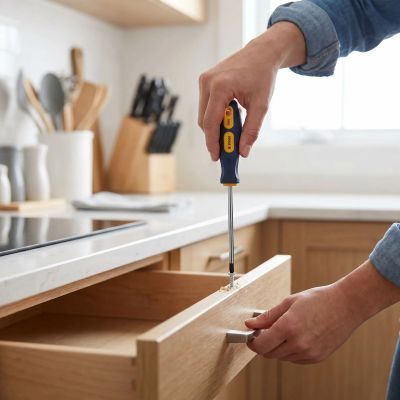 cruciforme tournevis magnétique pour montage pro meuble de cuisine