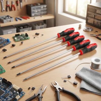 set 5 tournevis etoile extra long professionnel T15 a T30