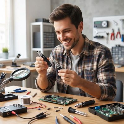 torx tournevis 4 en 1 compact bricolage et électronique