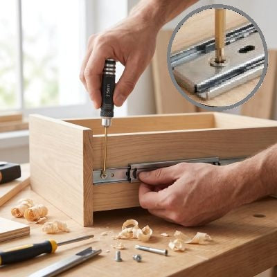 Torx tournevis visse une vis Torx de glissière de meuble
