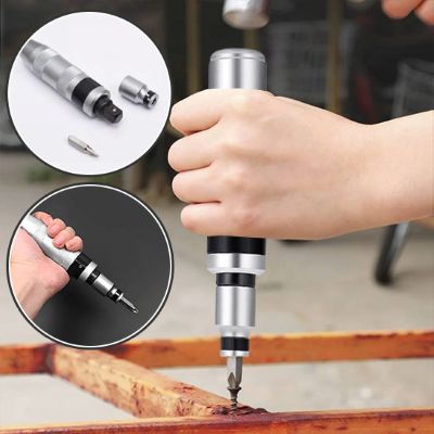 Tournevis a frapper adaptateur d'embouts plat, philips, cruciforme