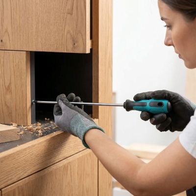 Tournevis cruciforme | Magnétique Antidérapant ergonomique