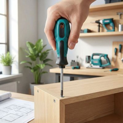 tournevis ergonomique antidérapant 4 par 75 mm