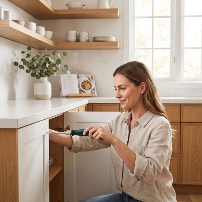 Tournevis modulaire pratique pour monter  un meuble de cuisine