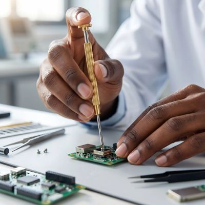 tournevis plat précision 1.0 mm réparation micro-électronique